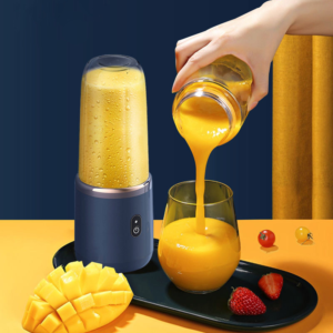 0 main presse agrumes electrique portable de 400ml presse agrumes pour smoothie et orange au citron avec chargeur usb 1