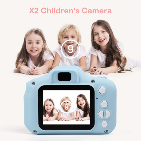 1 main children kids camera mini educational toys for children baby gifts birthday gift digital camera 1080p projection video camera