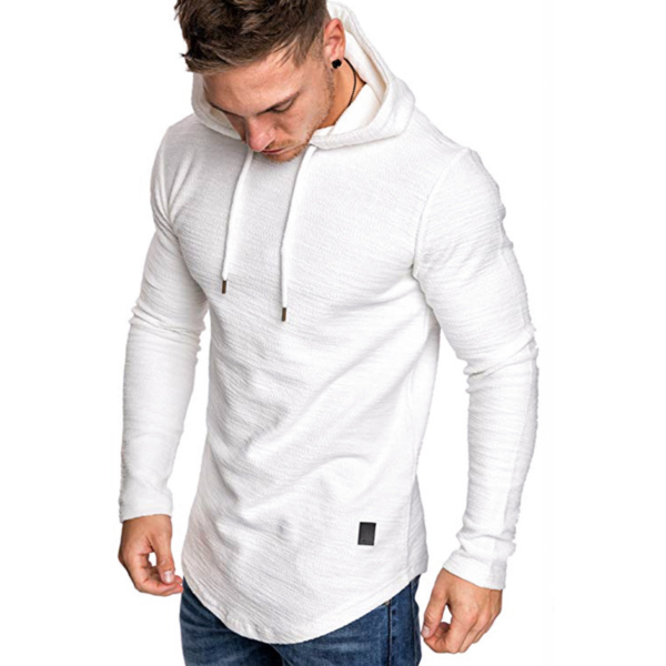 new mens brand solid color sweatshirt fashion mens hoodie spring and autumn winter hip hop hoodie male long sleeve M 3XL �13.99