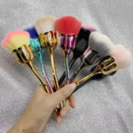 0 main laikou rose nail art dust brush for manicure beauty brush blush powder brushes fashion gel nail accessories nail material tools