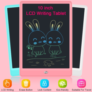 0 main 10 inchcolorful lcd writing tablet for kids drawing painting pad electronic blackboard scribbler board baby toy girl39s gift