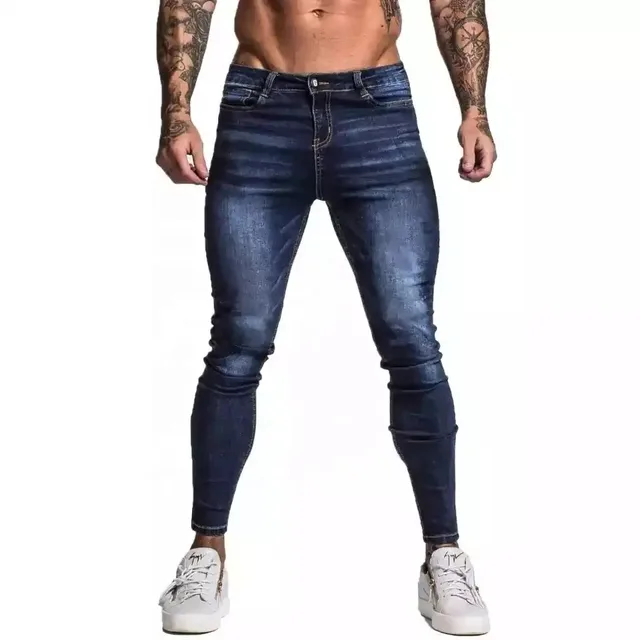 Jeans bleu skinny for man