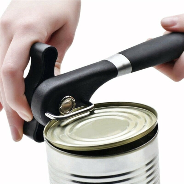 1 main stainless steel cut can opener professional handheld manual smooth edge can opener side cut manual jar opener kitchen tools