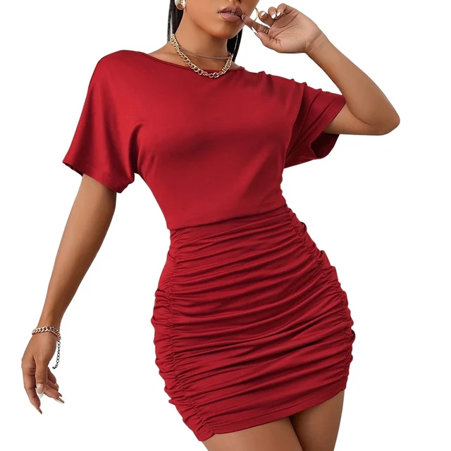 Red dress for women