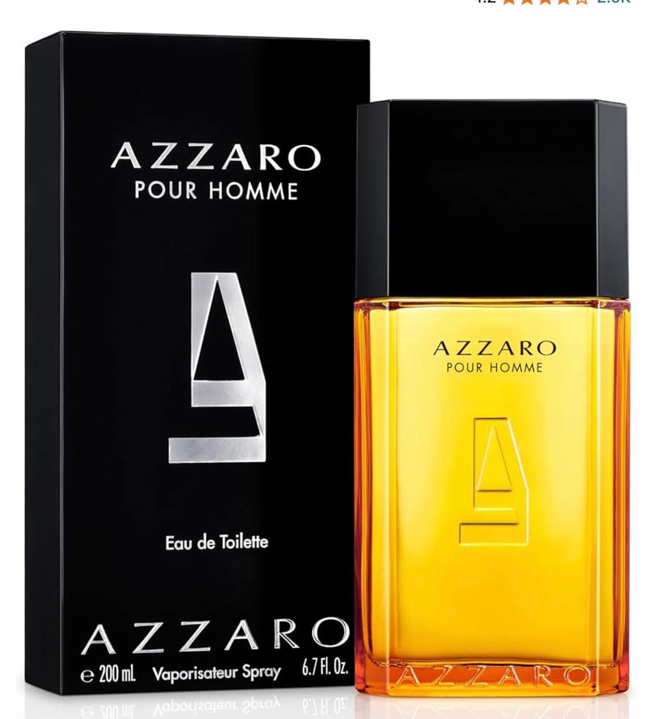 Eau de Toilette Azzaro Pour Homme – Eau de Cologne sensuelle et intemporelle pour homme – Parfum fougère, aromatique et boisé – À porter au quotidien – Parfum chaud et classique – Parfums de luxe pour hommes – Format économique, 6,7 fl. oz 4.2 4,2 sur 5 étoiles 2 672 évaluations